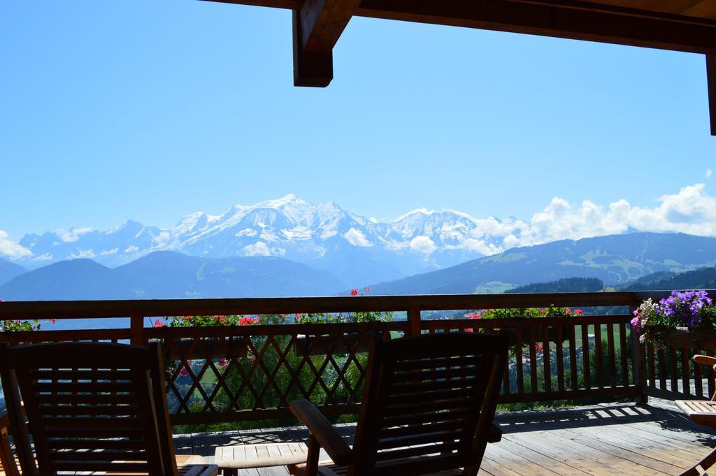 הוילה סלאנש La Joubarbe Au Balcon Du Mont-Blanc מראה חיצוני תמונה