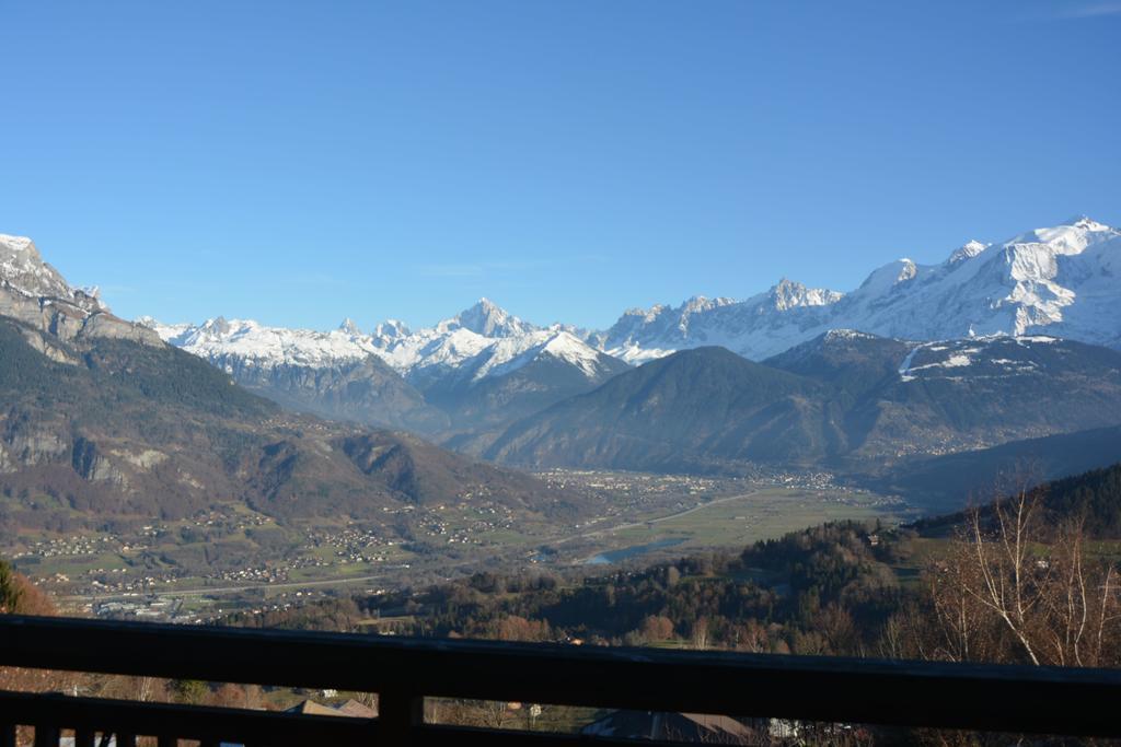 הוילה סלאנש La Joubarbe Au Balcon Du Mont-Blanc מראה חיצוני תמונה