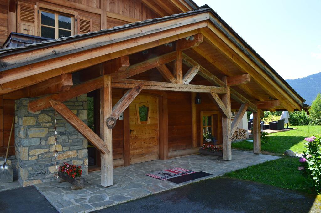הוילה סלאנש La Joubarbe Au Balcon Du Mont-Blanc מראה חיצוני תמונה