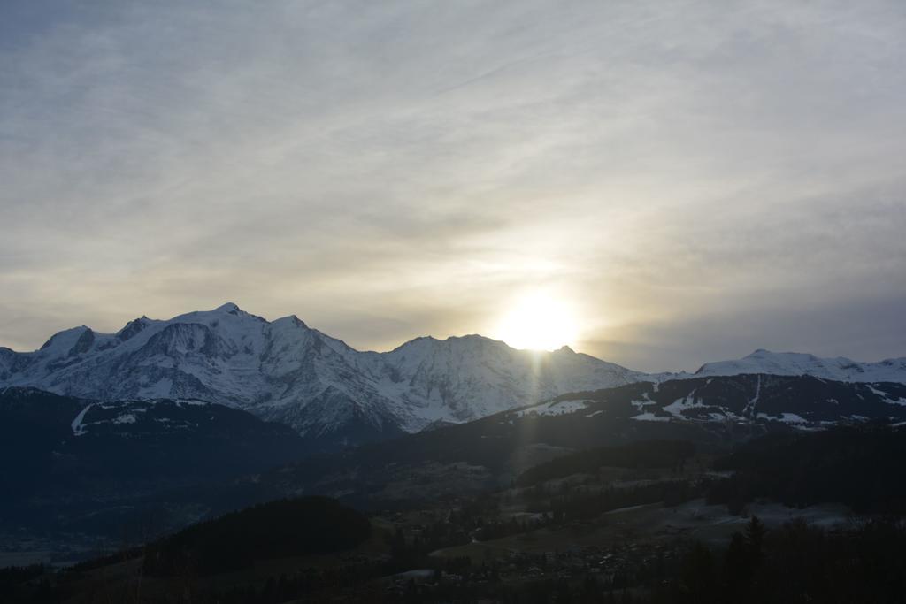 הוילה סלאנש La Joubarbe Au Balcon Du Mont-Blanc מראה חיצוני תמונה