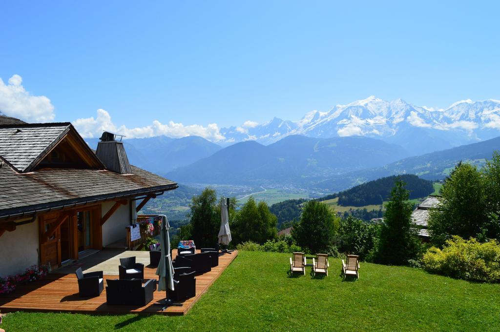 הוילה סלאנש La Joubarbe Au Balcon Du Mont-Blanc מראה חיצוני תמונה