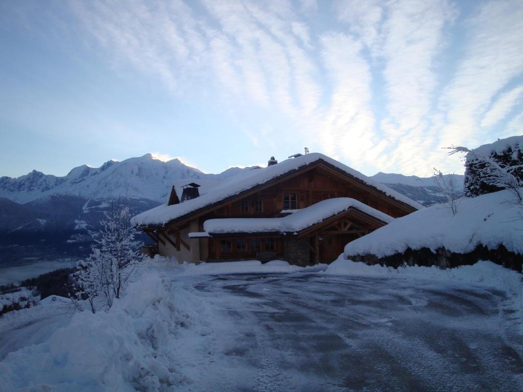 הוילה סלאנש La Joubarbe Au Balcon Du Mont-Blanc מראה חיצוני תמונה